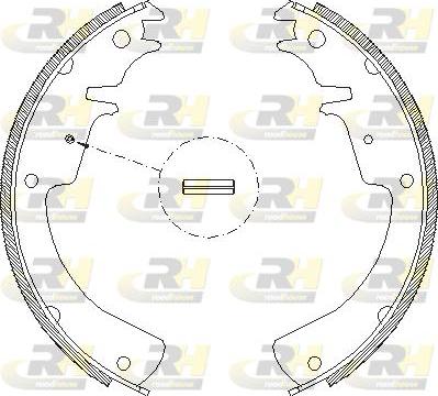 Roadhouse 4010.01 - Гальмівні колодки autocars.com.ua