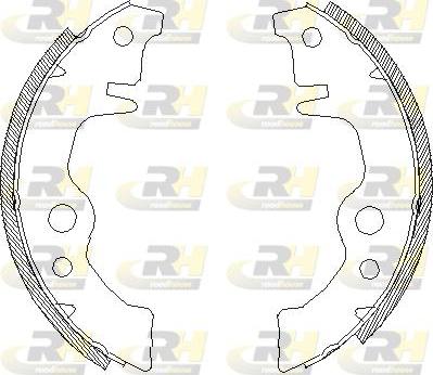 Roadhouse 4011.00 - Гальмівні колодки autocars.com.ua