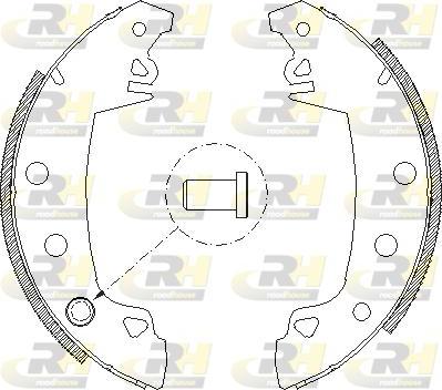 Roadhouse 4017.01 - Гальмівні колодки autocars.com.ua