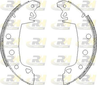 Roadhouse 4017.02 - Гальмівні колодки autocars.com.ua