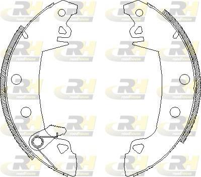 Roadhouse 4017.03 - Гальмівні колодки autocars.com.ua