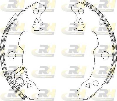 Roadhouse 4022.01 - Гальмівні колодки autocars.com.ua