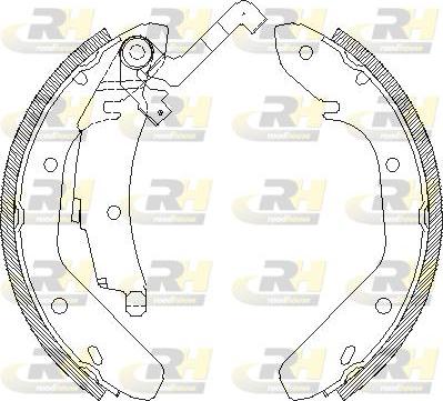 Roadhouse 4024.01 - Гальмівні колодки autocars.com.ua