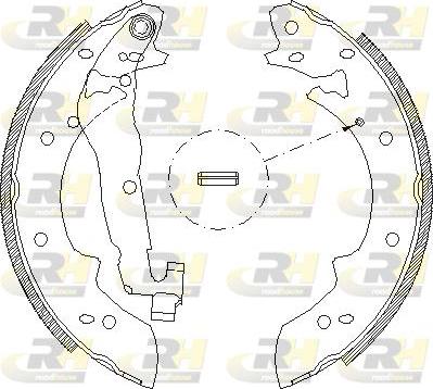 Roadhouse 4027.02 - Гальмівні колодки autocars.com.ua