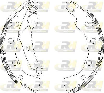 Roadhouse 4059.00 - Гальмівні колодки autocars.com.ua