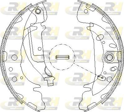 Roadhouse 4089.01 - Гальмівні колодки autocars.com.ua