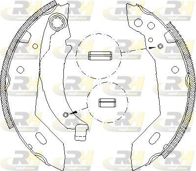 Roadhouse 4095.00 - Гальмівні колодки autocars.com.ua