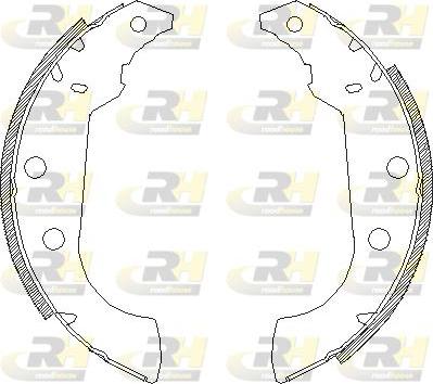 Roadhouse 4135.00 - Гальмівні колодки autocars.com.ua