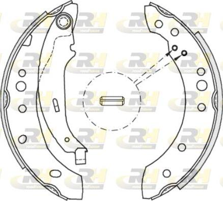 Roadhouse 4149.02 - Гальмівні колодки autocars.com.ua