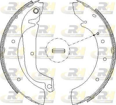 Roadhouse 4178.00 - Гальмівні колодки autocars.com.ua