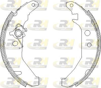 Roadhouse 4185.00 - Гальмівні колодки autocars.com.ua