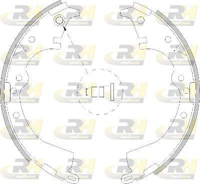 Roadhouse 4217.00 - Гальмівні колодки autocars.com.ua