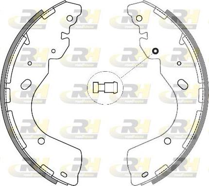 Roadhouse 4246.00 - Тормозные башмаки, барабанные avtokuzovplus.com.ua