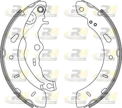 Roadhouse 4256.00 - Гальмівні колодки autocars.com.ua