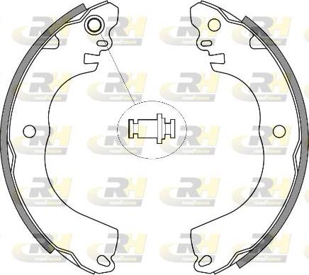 Roadhouse 4257.00 - Гальмівні колодки autocars.com.ua