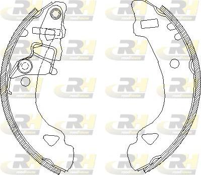 Roadhouse 4303.00 - Гальмівні колодки autocars.com.ua