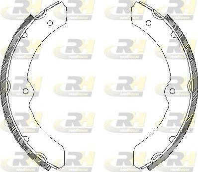 Roadhouse 4311.00 - Гальмівні колодки autocars.com.ua