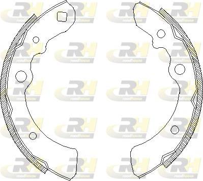 Roadhouse 4319.00 - Гальмівні колодки autocars.com.ua