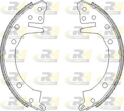 Roadhouse 4326.00 - Гальмівні колодки autocars.com.ua