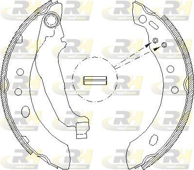 Roadhouse 4394.00 - Гальмівні колодки autocars.com.ua