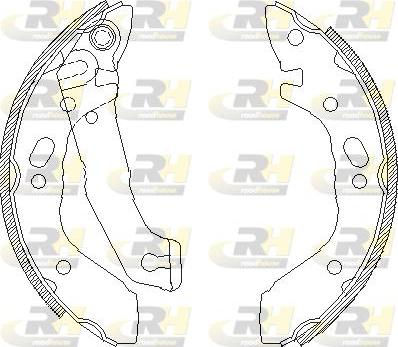 Roadhouse 4401.00 - Гальмівні колодки autocars.com.ua