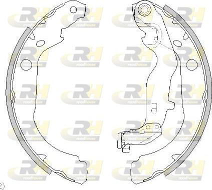 Roadhouse 4444.00 - Гальмівні колодки autocars.com.ua