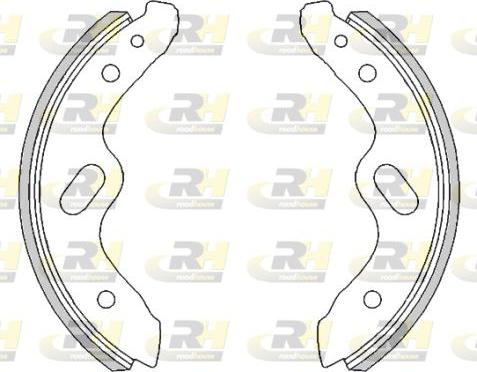 Roadhouse 4475.00 - Тормозные башмаки, барабанные autodnr.net