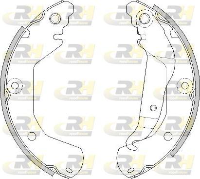 Roadhouse 4515.00 - Гальмівні колодки autocars.com.ua