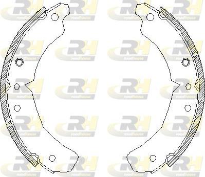 Roadhouse 4610.00 - Гальмівні колодки autocars.com.ua