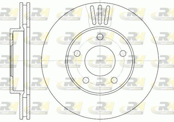 Roadhouse 61020.10 - Гальмівний диск autocars.com.ua