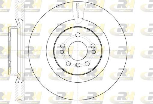 Roadhouse 61030.10 - Гальмівний диск autocars.com.ua