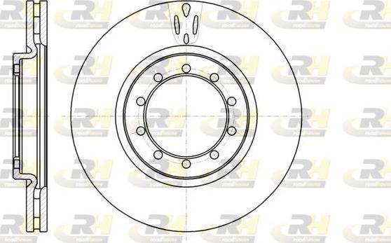 Roadhouse 61039.10 - Тормозной диск avtokuzovplus.com.ua