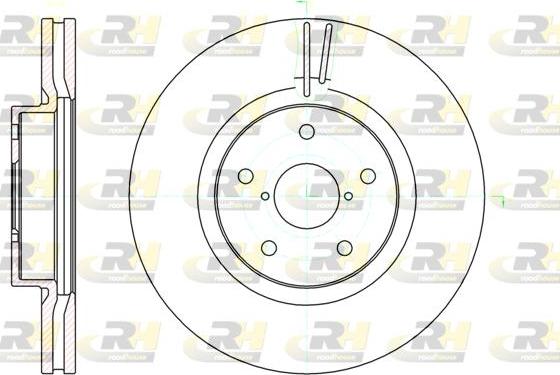 Roadhouse 61041.10 - Гальмівний диск autocars.com.ua