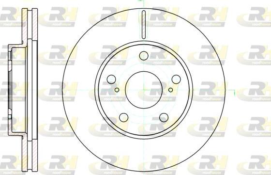 Roadhouse 61043.10 - Гальмівний диск autocars.com.ua