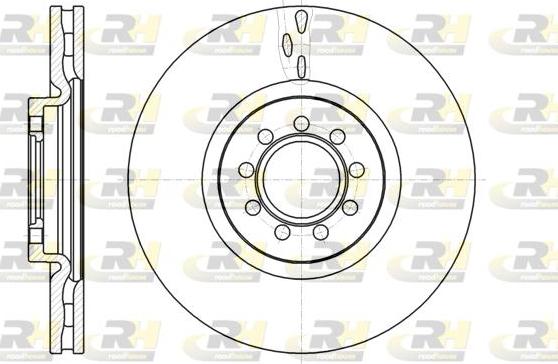 Roadhouse 61061.10 - Гальмівний диск autocars.com.ua