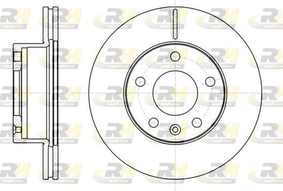 Roadhouse 61063.10 - Гальмівний диск autocars.com.ua