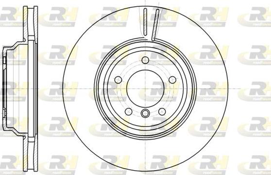 Roadhouse 61080.10 - Тормозной диск avtokuzovplus.com.ua