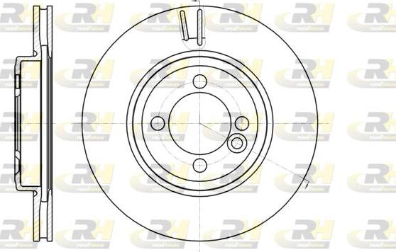 Roadhouse 61081.10 - Тормозной диск avtokuzovplus.com.ua