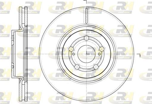 Roadhouse 61092.10 - Гальмівний диск autocars.com.ua