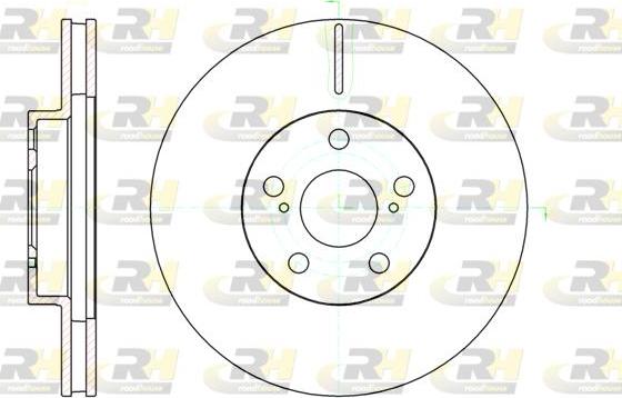 Roadhouse 61093.10 - Гальмівний диск autocars.com.ua