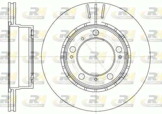 Roadhouse 61126.10 - Гальмівний диск autocars.com.ua