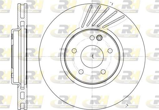 Roadhouse 61127.10 - Гальмівний диск autocars.com.ua