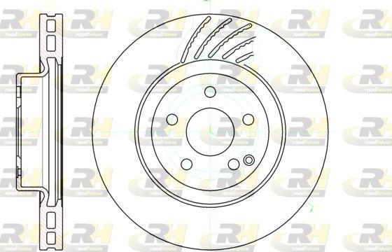 Roadhouse 61142.10 - Тормозной диск avtokuzovplus.com.ua