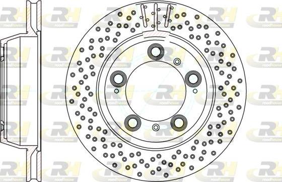 Roadhouse 61146.10 - Гальмівний диск autocars.com.ua