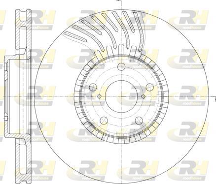 Roadhouse 61179.10 - Гальмівний диск autocars.com.ua