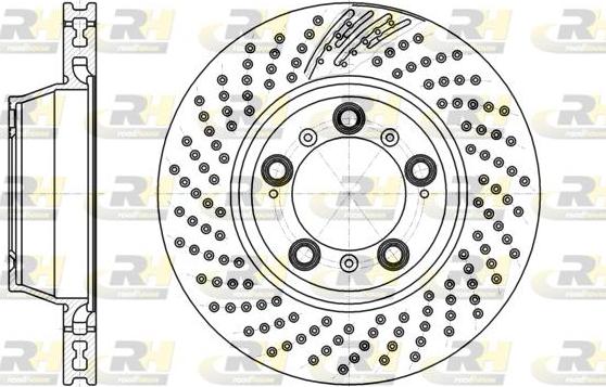 Roadhouse 61198.10 - Гальмівний диск autocars.com.ua