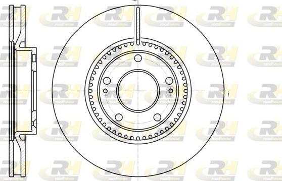 Roadhouse 61217.10 - Тормозной диск avtokuzovplus.com.ua