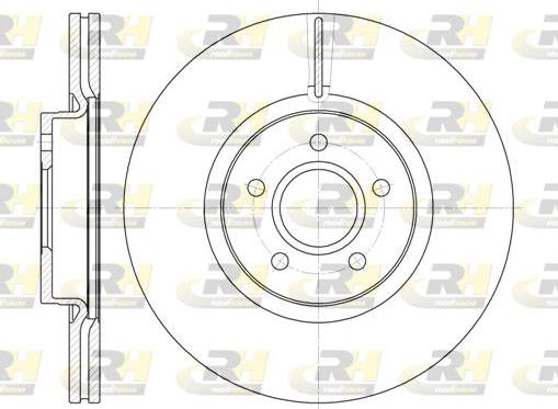 Roadhouse 61223.10 - Тормозной диск avtokuzovplus.com.ua