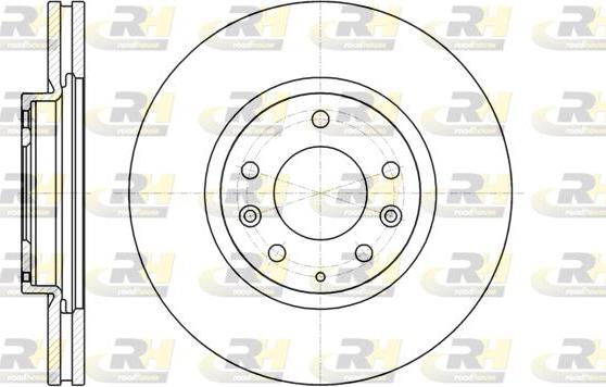 Roadhouse 61236.10 - Гальмівний диск autocars.com.ua