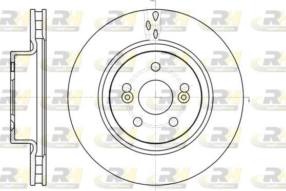 Roadhouse 61264.10 - Гальмівний диск autocars.com.ua